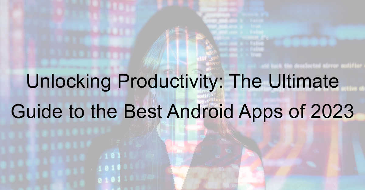 best android apps